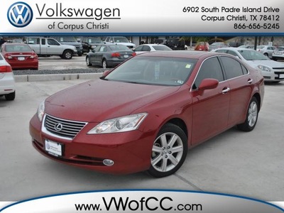 lexus es 2009 red sedan 350 gasoline 6 cylinders front wheel drive automatic 78411