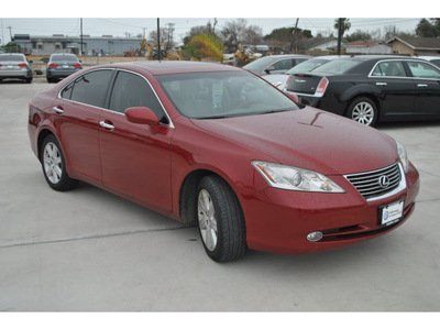 lexus es 2009 red sedan 350 gasoline 6 cylinders front wheel drive automatic 78411