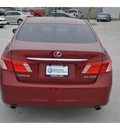 lexus es 2009 red sedan 350 gasoline 6 cylinders front wheel drive automatic 78411