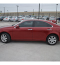 lexus es 2009 red sedan 350 gasoline 6 cylinders front wheel drive automatic 78411