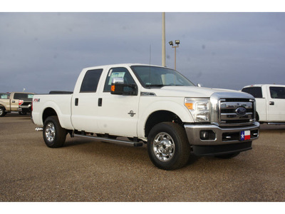 ford f 250 super duty 2013 white xlt biodiesel 8 cylinders 4 wheel drive automatic 78580