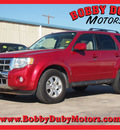 ford escape 2010 red suv limited flex fuel 6 cylinders front wheel drive automatic 79110