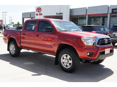 toyota tacoma 2012 red prerunner v6 6 cylinders automatic 78232