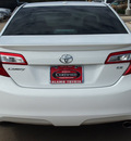 toyota camry 2012 white sedan se gasoline 4 cylinders front wheel drive automatic 78232