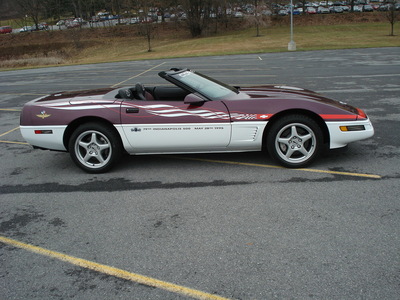 chevrolet corvette 1995 purple convertable gasoline v8 rear wheel drive automatic 17972