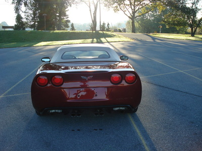 chevrolet corvette 2007 burgundy convertable 3lt gasoline v8 rear wheel drive automatic 17972