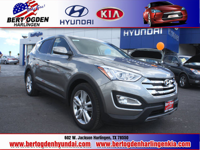 hyundai santa fe sport 2013 mineral gray 2 0t gasoline 4 cylinders front wheel drive automatic 78550