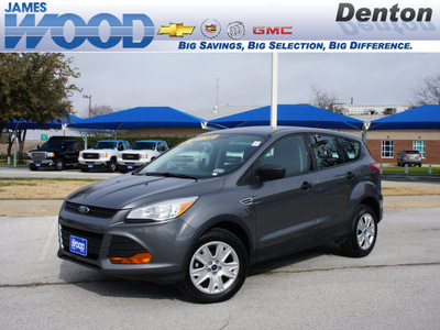 ford escape 2013 gray suv s gasoline 4 cylinders front wheel drive shiftable automatic 76206