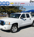 dodge dakota 2006 white pickup truck slt gasoline 8 cylinders rear wheel drive automatic 76206