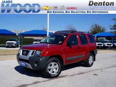 nissan xterra 2011 red suv s gasoline 6 cylinders 4 wheel drive automatic 76206