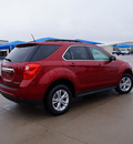 chevrolet equinox 2013 red suv lt gasoline 4 cylinders front wheel drive automatic 76206