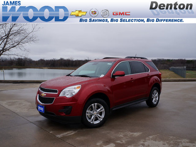 chevrolet equinox 2013 red suv lt gasoline 4 cylinders front wheel drive automatic 76206