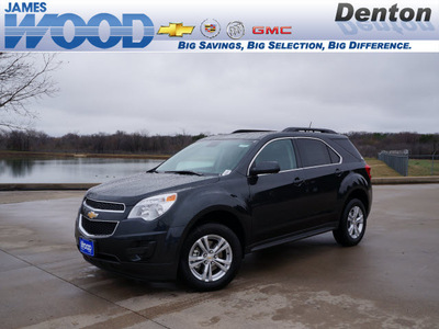 chevrolet equinox 2013 dk  gray suv lt gasoline 4 cylinders front wheel drive automatic 76206