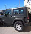 jeep wrangler 2010 dk  gray suv sport gasoline 6 cylinders 4 wheel drive automatic 76011