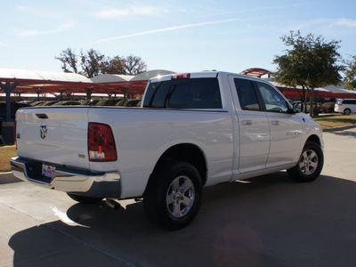 ram 1500 2011 white pickup truck slt flex fuel 8 cylinders 2 wheel drive 5 speed automatic 76210