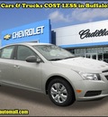 chevrolet cruze 2013 silver sedan ls gasoline 4 cylinders front wheel drive automatic 55313