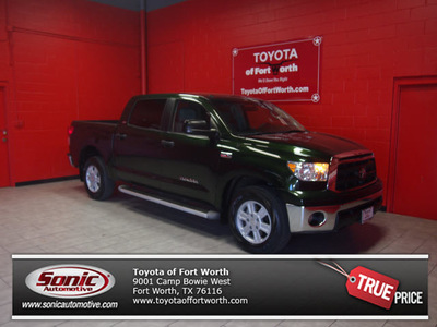 toyota tundra 2010 dk  green grade gasoline 8 cylinders 2 wheel drive automatic 76116