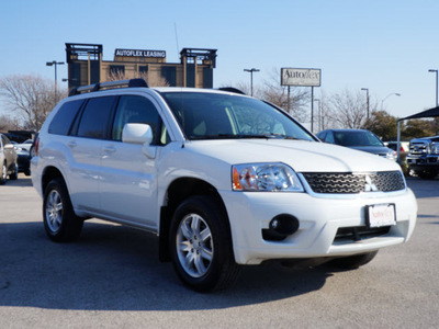 mitsubishi endeavor 2011 white pearl suv ls gasoline 6 cylinders all whee drive shiftable automatic 75080