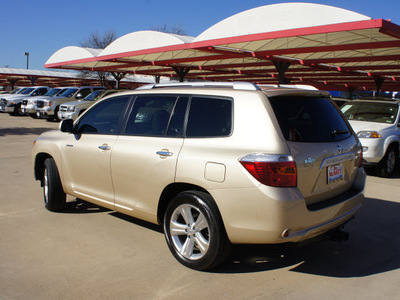 toyota highlander 2009 tan suv limited gasoline 6 cylinders front wheel drive automatic 76210