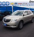 buick enclave 2013 champagne silver me leather gasoline 6 cylinders front wheel drive 6 speed automatic 76234
