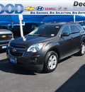chevrolet equinox 2013 dk  gray suv lt gasoline 4 cylinders front wheel drive 6 speed automatic 76234