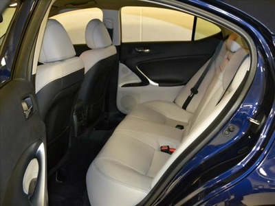 lexus is 250 2011 dk  blue sedan premium package gasoline 6 cylinders all whee drive automatic 55391