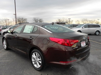 kia optima 2013 dk  red sedan ex gasoline 4 cylinders front wheel drive 6 speed automatic 43228