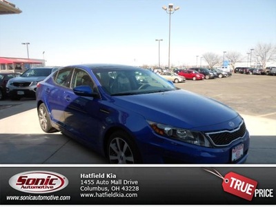 kia optima 2013 blue sedan gasoline 4 cylinders front wheel drive 6 speed automatic 43228