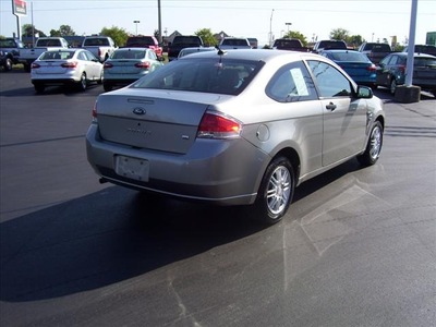 ford focus 2008 charcoal coupe gasoline 4 cylinders front wheel drive automatic 14424