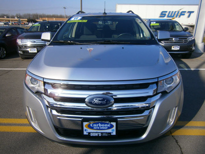 ford edge 2011 silver sel gasoline 6 cylinders all whee drive automatic 13502