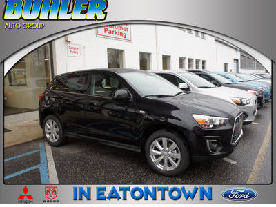 mitsubishi outlander sport 2013 blk pearl se gasoline 4 cylinders all whee drive automatic 07724