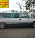 chevrolet 2500 1995 green pickup truck silverado gasoline v8 rear wheel drive automatic 43560