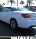 chrysler 200 convertible 2013 white limited flex fuel 6 cylinders front wheel drive automatic 33912