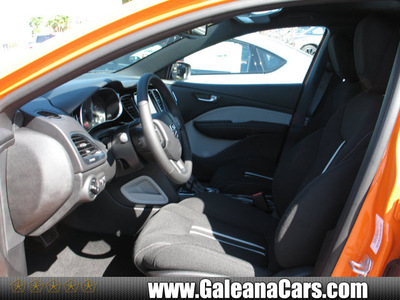 dodge dart 2013 orange sedan rallye gasoline 4 cylinders front wheel drive shiftable automatic 33912