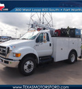 ford f 650 2011 white xl diesel automatic 76108
