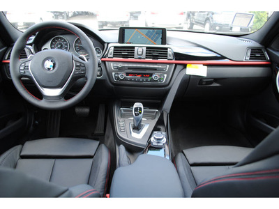 bmw 3 series 2013 black sedan 328i gasoline 4 cylinders rear wheel drive automatic 77002