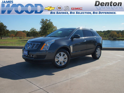 cadillac srx 2013 gray suv luxury collection flex fuel 6 cylinders front wheel drive 6 speed automatic 76206
