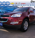 chevrolet traverse 2012 red suv lt gasoline 6 cylinders front wheel drive automatic 76206