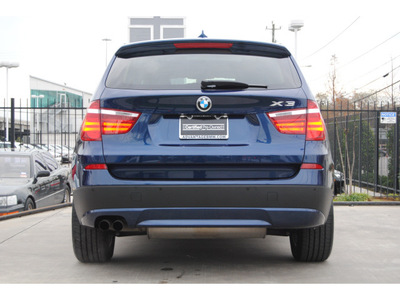 bmw x3 2012 lt  blue xdrive28i gasoline 6 cylinders all whee drive automatic 77002