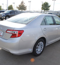 toyota camry 2012 silver sedan le gasoline 4 cylinders front wheel drive automatic 76116