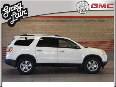 gmc acadia 2012 summit white drac suv sl gasoline 6 cylinders front wheel drive 6 speed automatic 79015