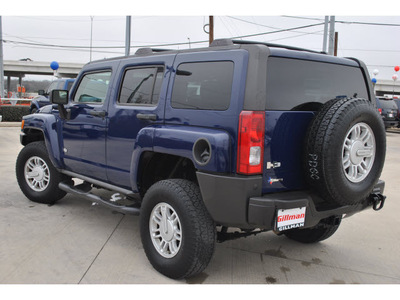 hummer h3 2009 blue suv gasoline 5 cylinders 4 wheel drive manual 78233