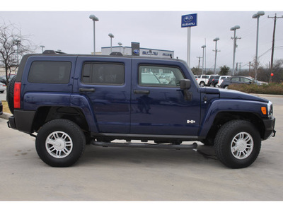 hummer h3 2009 blue suv gasoline 5 cylinders 4 wheel drive manual 78233