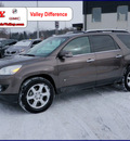 saturn outlook 2007 brown suv xr gasoline 6 cylinders all whee drive automatic 55124