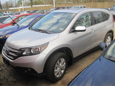 honda cr v 2013 silver suv ex gasoline 4 cylinders all whee drive automatic 77301