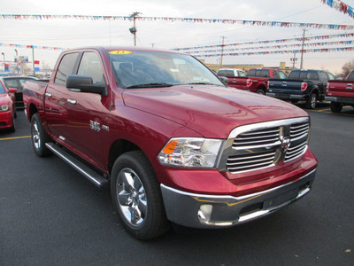 ram 1500 2013 red big horn gasoline 8 cylinders 4 wheel drive 6 speed automatic 62863