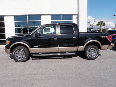 ford f 150 2012 black lariat gasoline 6 cylinders 4 wheel drive automatic 32401