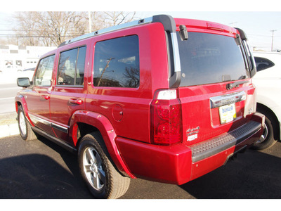 jeep commander 2006 inferno red crystal suv limited flex fuel 8 cylinders 4 wheel drive automatic 07730
