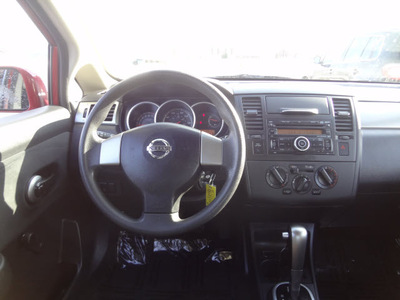 nissan versa 2011 maroon sedan gasoline 4 cylinders front wheel drive automatic 45344