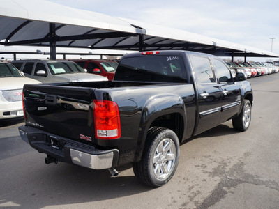 gmc sierra 1500 2013 black sle flex fuel v8 2 wheel drive automatic 76087